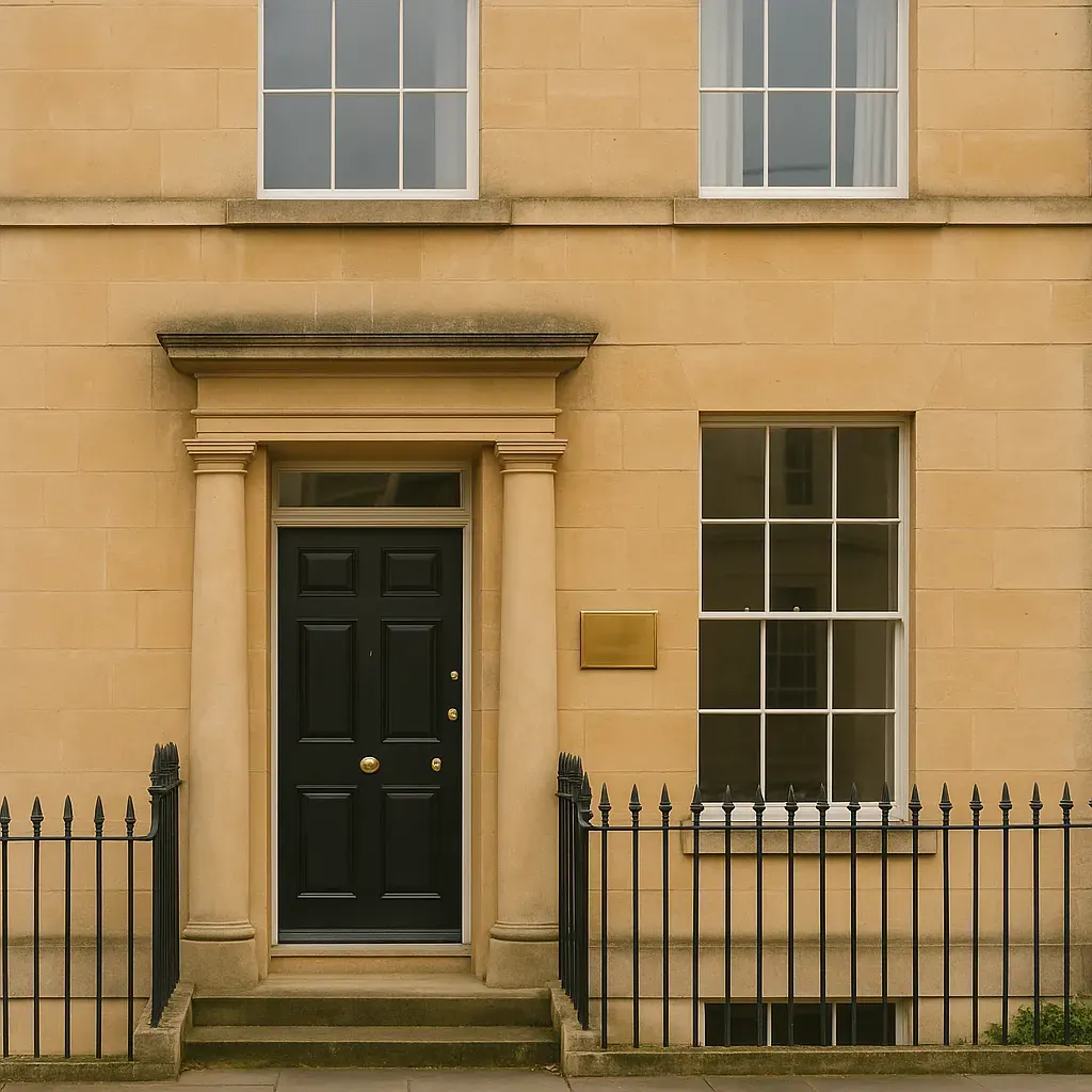 Georgian townhouse on Rodney Road, Cheltenham